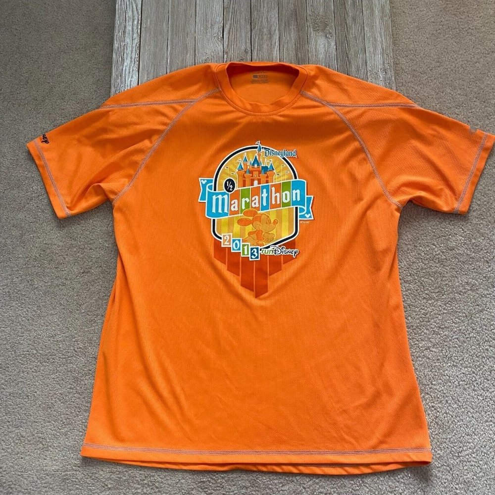 Champion Double Dry S Disneyland 1/2 Half Marathon 2013 Run Disney T-Shirt